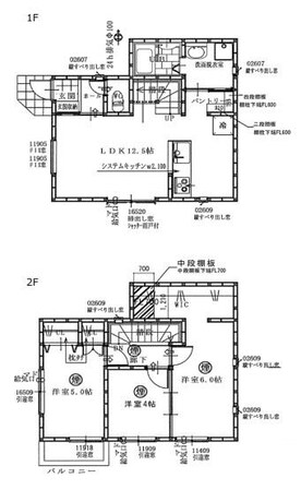 米田町米田新築戸建の物件間取画像